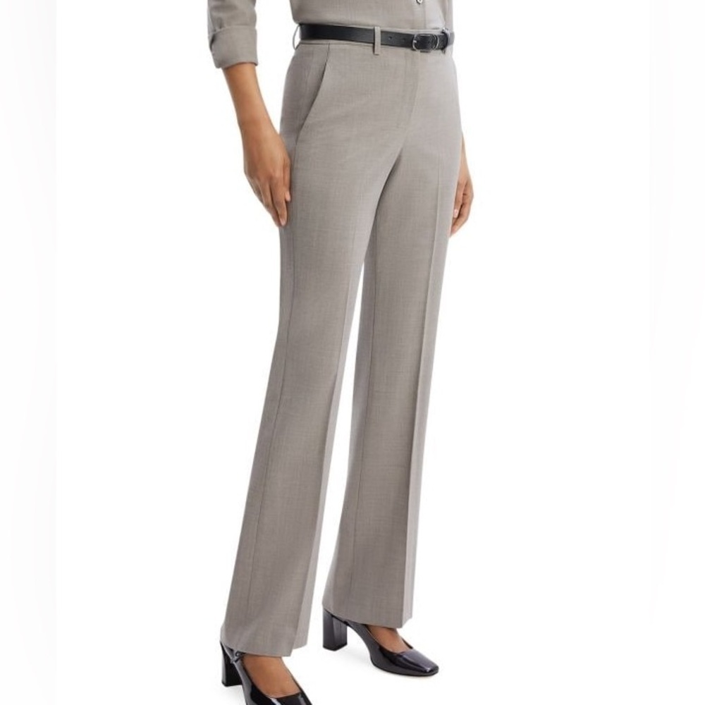 Theory 6 Women’s Testra 2B Edition 5 Wool Trousers in Grey